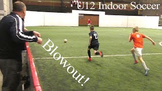 Wasatch JS vs Wasatch BA  U12 Indoor Soccer [upl. by Dream537]