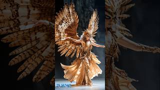 The Girl transformed into a Owl on AGT  Part 2 americagottalent agt talent [upl. by Eleazar]