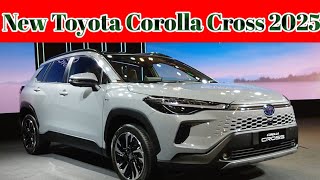 All New 2025 Toyota Corolla Cross  A Bold new look and surprising feature [upl. by Selin]