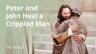 Acts 3  Peter and John Heal a Man Crippled Since Birth  The Bible [upl. by Busey]