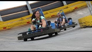 Fun Spot USA The Vortex Go Karts POV and Off Ride Shots Kissimmee Florida [upl. by Piderit234]