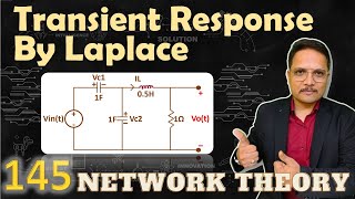 6  Transient Response Solved Example using Laplace Transform [upl. by Ojimmas734]