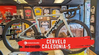 Cervelo Caledonia5 Ultegra Di2 with Reserve 4440 rims [upl. by Yecart82]