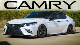 MODIFYING The NEW Toyota Camry TRD  Airlift Performance [upl. by Ecikram]