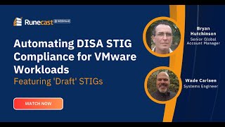 Automating DISA STIG Compliance for VMware Workloads [upl. by Alletsyrc981]