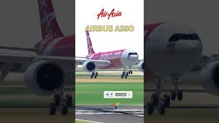 Perfect AirAsia Airbus A330 Landing shorts infiniteflight [upl. by Freeland]