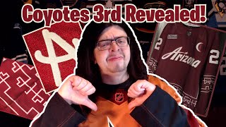 Arizona Coyotes Alternate Revealed My Reaction [upl. by Hyacinthie]