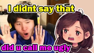 Emily Wang Confronts Toast about Roasting her Face [upl. by Oirad719]