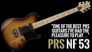 PRS NF 53 electric  demo [upl. by Eisoj509]