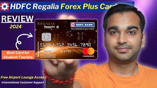 HDFC Regalia ForexPlus Card Save Money on Foreign Transactions Zero Markup Fees [upl. by Liagabba]