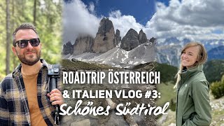 Roadtrip Österreich amp Italien Vlog 3 Die Dolomiten amp Südtirol [upl. by Sheedy738]