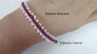 Seed Bead Bracelet [upl. by Sosthena470]