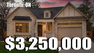 32 MILLION DOLLAR TORONTO CUSTOM HOME FOR SALE [upl. by Levitt]