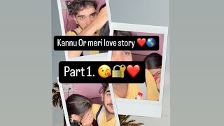 Part 1 Love story ❤️🔐🥰… love hindilovesong trending lovestory kannuvannu youtube youtuber [upl. by Nahtanoj948]