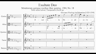 Exultate Deo Palestrina [upl. by Becker641]