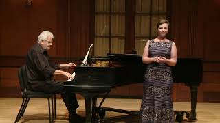 Curtis Summerfest Faculty Recital BARBER — Hermit Songs [upl. by Attekal]