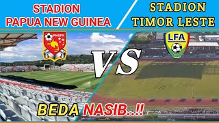 Stadion liga papua new Guinea 2020 vs stadion liga timor leste 2020 [upl. by Layod]