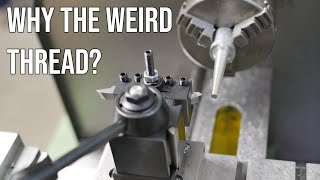 Why the weird thread  Modifying the mini lathe  Episode 27 [upl. by Euqinay]