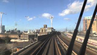 Full HD DLR Full Route from Woolwich Arsenal to Bank [upl. by Ainesy762]