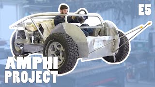 Design Challenges  Amphibious Project Three Wheeled Reverse Trike Vehicle Build  Ep5 [upl. by Nilreb722]