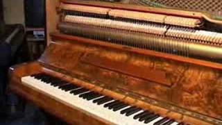 PIANO FOR SALE  KLINGMANN OVERSTRUNG PART 2 [upl. by Ecirtnuahs]