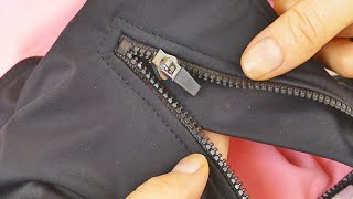 Guaranteed Method Fix Your Broken Zipper in 2 Minutes dont waste your money replacing it [upl. by Domonic6]