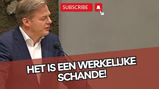 Pieter Omtzigt SLOOPT kabinet Rutte 4 Het is een werkelijke SCHANDE [upl. by Lekkim]