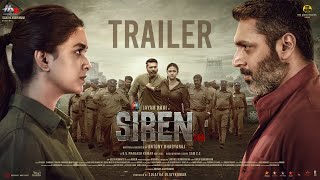 Siren  Official Trailer  Jayam Ravi Keerthy Suresh  GV Prakash Kumar [upl. by Kcirdor315]