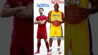 Estatura jugadores más famosos vs Kobe Bryant  NBA hoy nbaenvivo nbahighlights nbalive [upl. by Enelav]