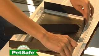 PetSafe Plastic Pet Door Installation [upl. by Fennell]