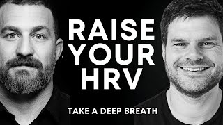 5 Minute HRV Coherence Breathing with Andrew Huberman amp Rick Rubin takeadeepbreath [upl. by Madelaine]