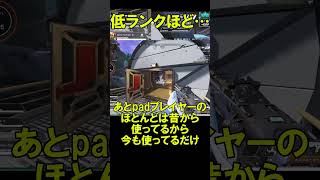 【APEX】エイムアシスト弱体化についてきたコメデター【エーペックス】shorts apexlegends apex [upl. by Norred]