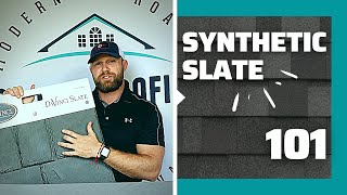 Slate Roofing Synthetic Slate 101 and Review [upl. by Traver798]