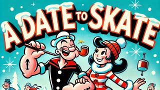 quotPopeye A Date to Skate  Popeyes girlfriendquot quotOLD ONE BUT GREAT ONE 🕜quot  Cartoon for kids [upl. by Gyimah]