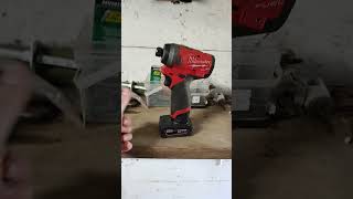 M12 fuel impact driver but retention issue tool milwaukee milwaukeem12 [upl. by Yssirhc67]