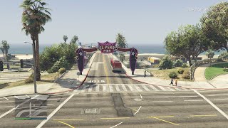 Route LS5 Downtown Vinewood to Del Perro Pier [upl. by Michigan]