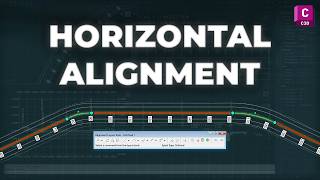 Creating a Road in Civil 3D  Horizontal Alignment Part 1 [upl. by Grover]