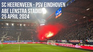 152 SC Heerenveen  PSV Eindhoven  25 April 2024 [upl. by Mharg61]