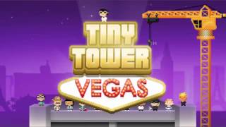 《Tiny Tower Vegas》手機遊戲介紹 [upl. by Reinwald]