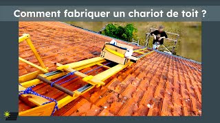 Solaire Fabrication dun chariot de toit pour PV DIY ou tuiles [upl. by Wilmar845]