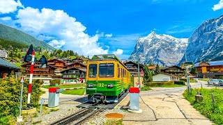 Grindelwald is the most loved Swiss village 🇨🇭 Switzerland 4K [upl. by Menell]