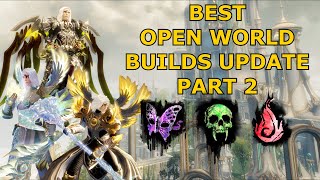 Guild Wars 2 Best Open World Builds Update Part 2 Light Armor Specs [upl. by Annaitat370]