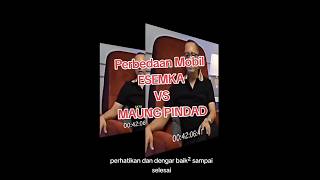 Perbedaan Mobil ESEMKA VS MOUNTING Pidad dengar baik2 fypviral maongpindad jokowiparabowo [upl. by Fanchon272]