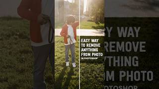 Easy way to remove anything from photo in photoshop [upl. by Hctim]