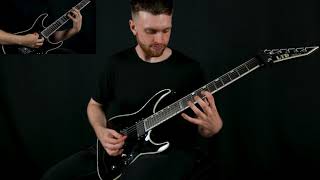 Chris Wiseman  SHADOW OF INTENT  The Mad Tyrants Betrayal Guitar Playthrough [upl. by Adiene866]