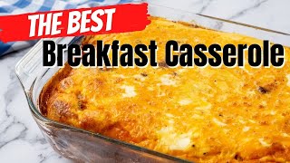 Hash Brown Breakfast Casserole MakeAhead or Morning Of [upl. by Hodges]