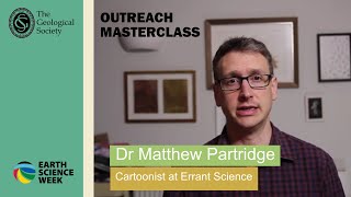 Cartooning Geoscience with Matthew Partridge Errant Science [upl. by Venuti]