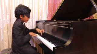 Lydian Nadhaswaram Blindfolds to play Flood time composed by Eric Thiman [upl. by Acihsay]