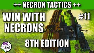 Necron Tactics 8th Edition  Monolith and Obelisk Tactics [upl. by Peer]