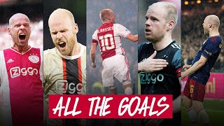 ALL THE GOALS  DAVY KLAASSEN  FOREVER AJACIED ⚪️🔴⚪️ [upl. by Hsitirb]